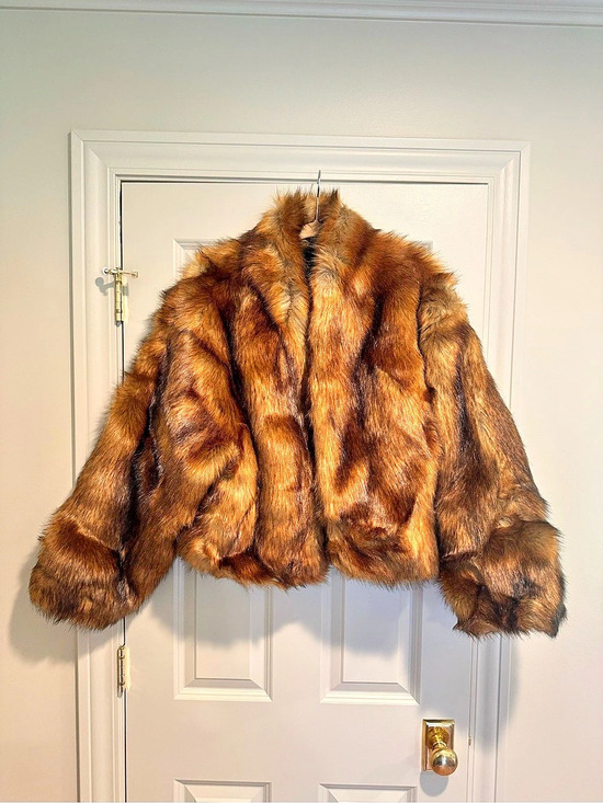 Khy Jackets & Blazers - Brown Faux Fur Jacket NWT